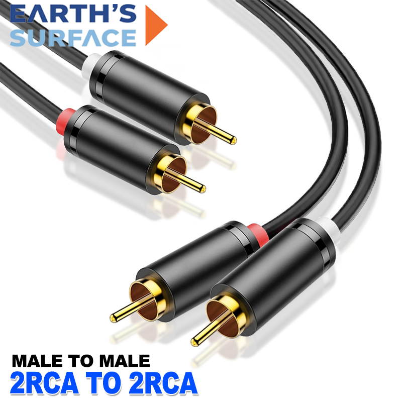 Home Cinema Tv - Dual RCA Cable HIFI Stereo 2