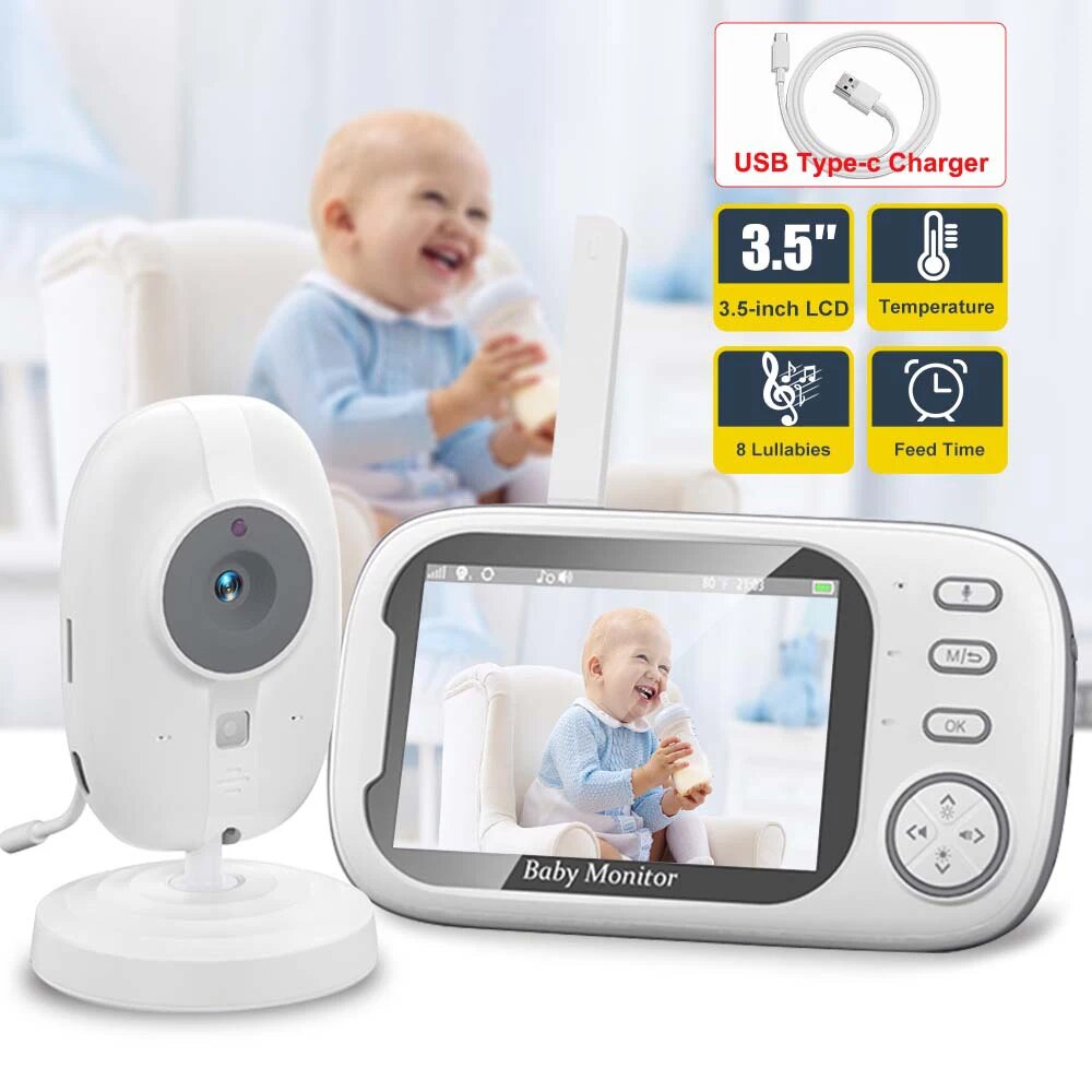 Home Cinema Wireless - 3.5'' Video Baby Monitor 2.4G Mother