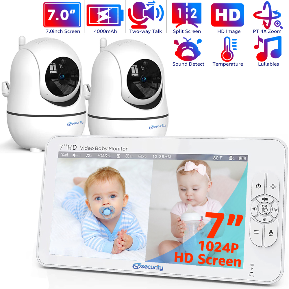 7.0 inch Video Baby Monitor HD - Home Cinema Wireless ulasan dan harga