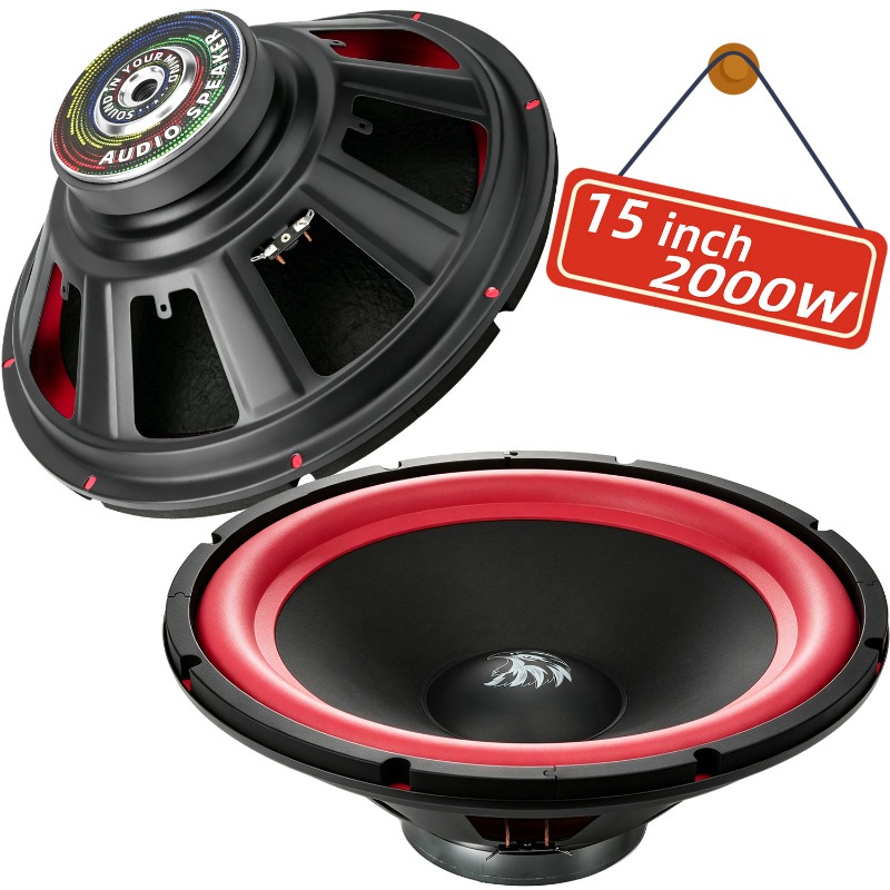 1pcs 15 Inch Car Subwoofer 200 - Audio Home Cinema ulasan dan harga