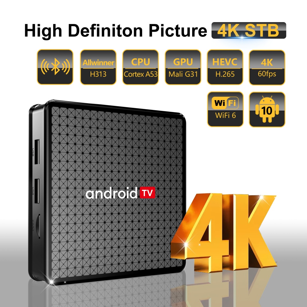 Wudung X5 TV Box AndroidTV All - Home Cinema Tv ulasan dan harga