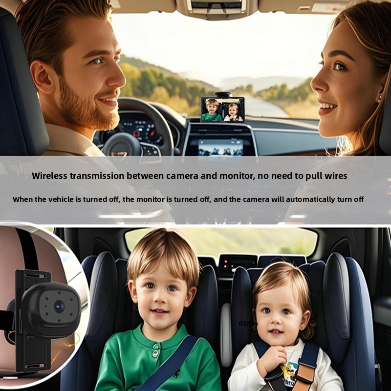 5 Inch HD Baby Monitor Wireles - Home Cinema Wireless ulasan dan harga