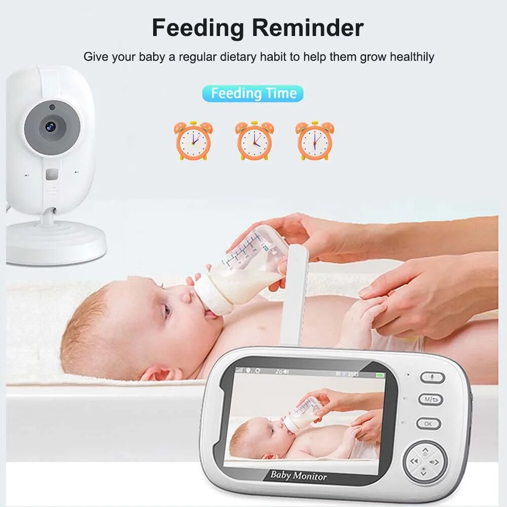 3.5'' Video Baby Monitor 2.4G  - Home Cinema Wireless ulasan dan harga