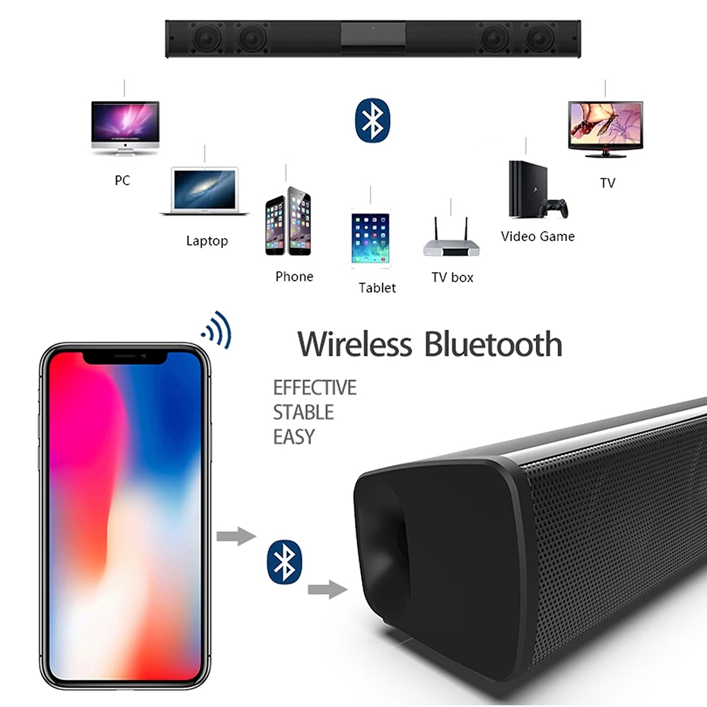 40W TV Soundbar Wired and Wire - Home Cinema Jbl ulasan dan harga